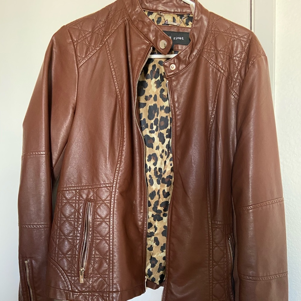 Black Rivet Women’s leather Jacket